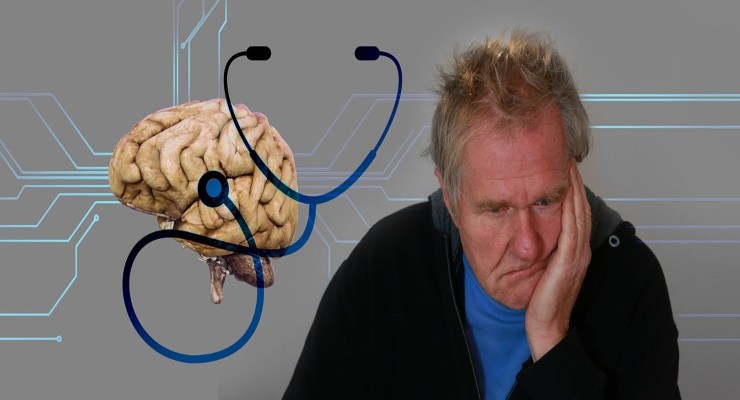 uomo cervello